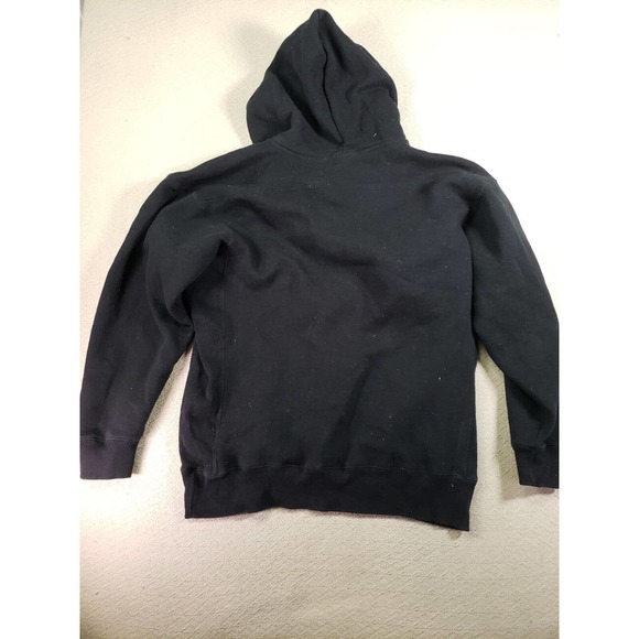 J. America Hoodie Mens Large Black Pullover Toronto Long Sleeve Drawstring - Picture 9 of 10